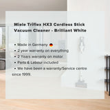 Miele Triflex HX3 Cordless Stick Vacuum Cleaners - Brilliant White