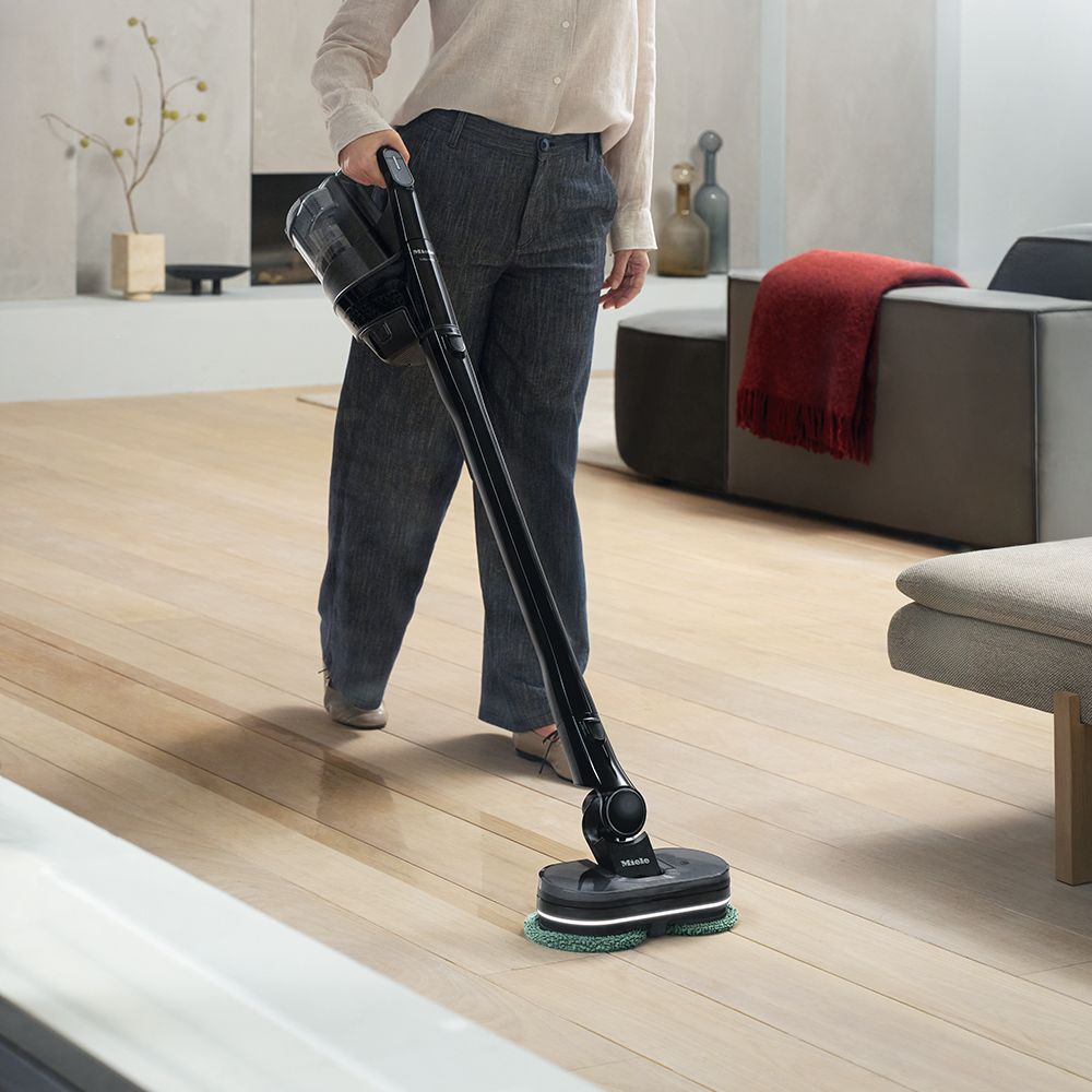 Miele Triflex HX3 Plus Aqua Cordless stick vacuum cleaners - Obsidian Black