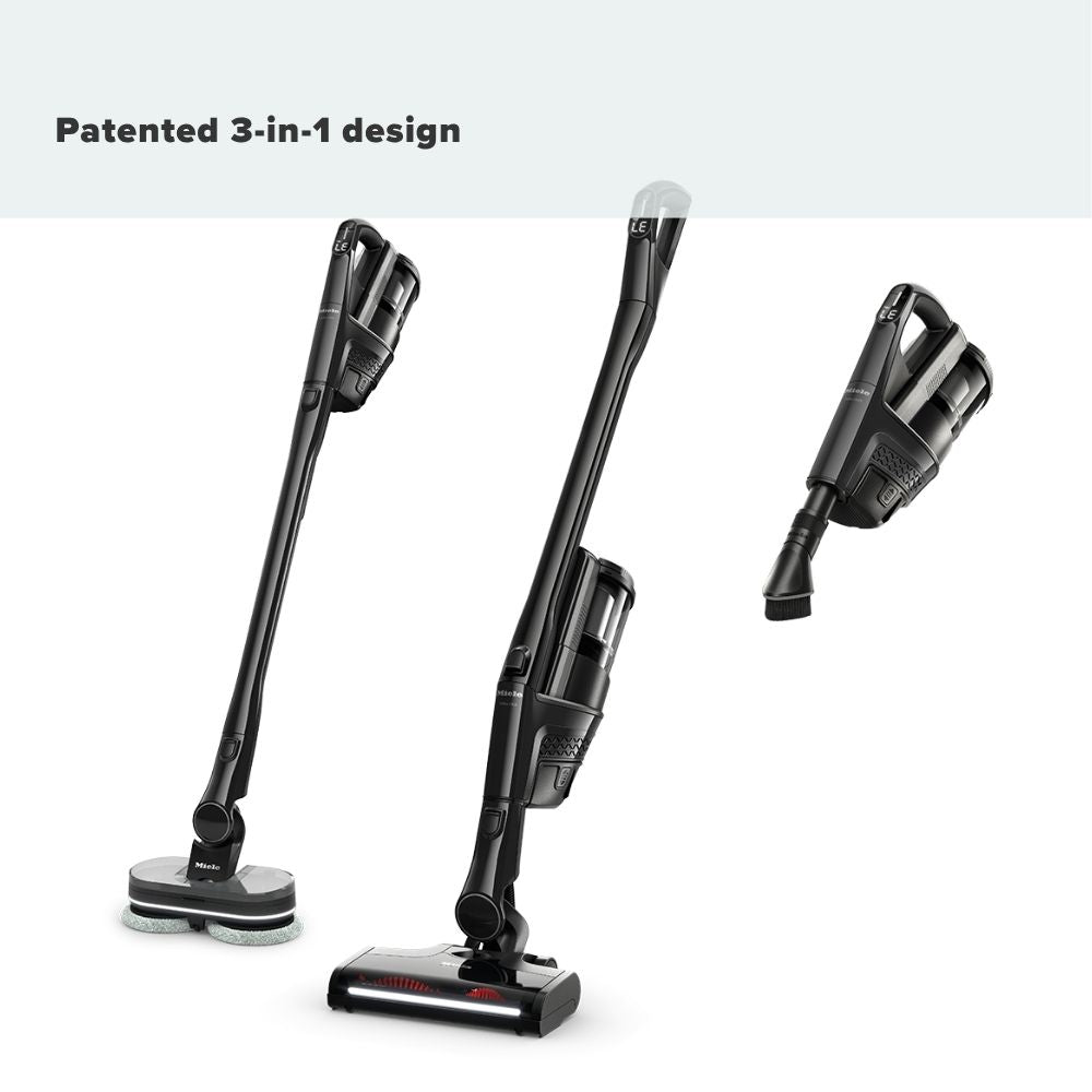 Miele Triflex HX3 Plus Aqua Cordless stick vacuum cleaners - Obsidian Black