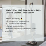 Miele Triflex HX3 Plus Cordless Stick Vacuum Cleaners - Titanium Pearlfinish