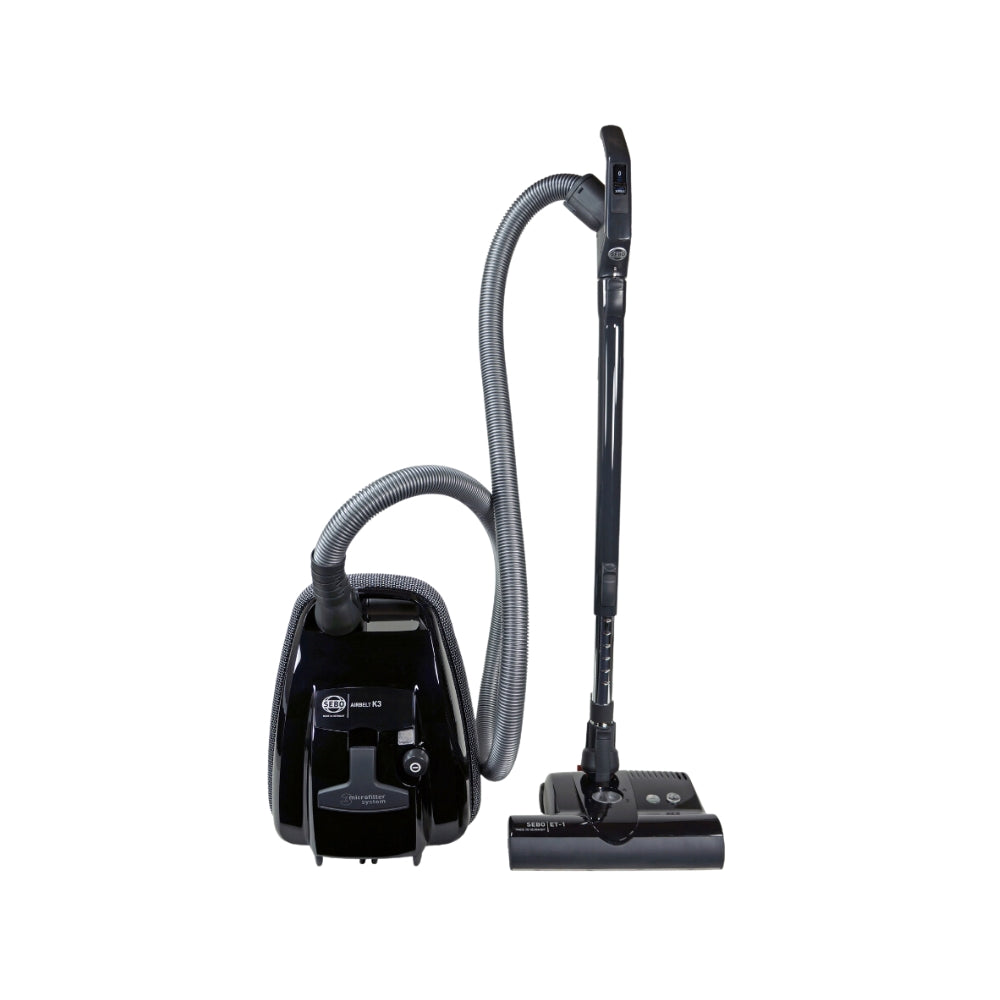 Sebo Airbelt K3 Premium Canister Vacuum ONYX Black