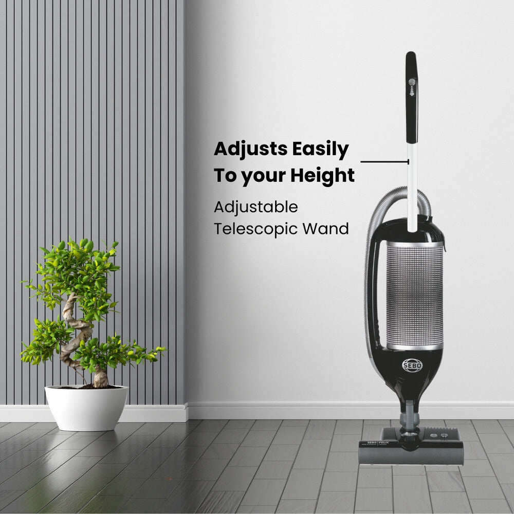 Sebo Felix 1 Onyx Premium Upright Vacuum Cleaner - Indigo