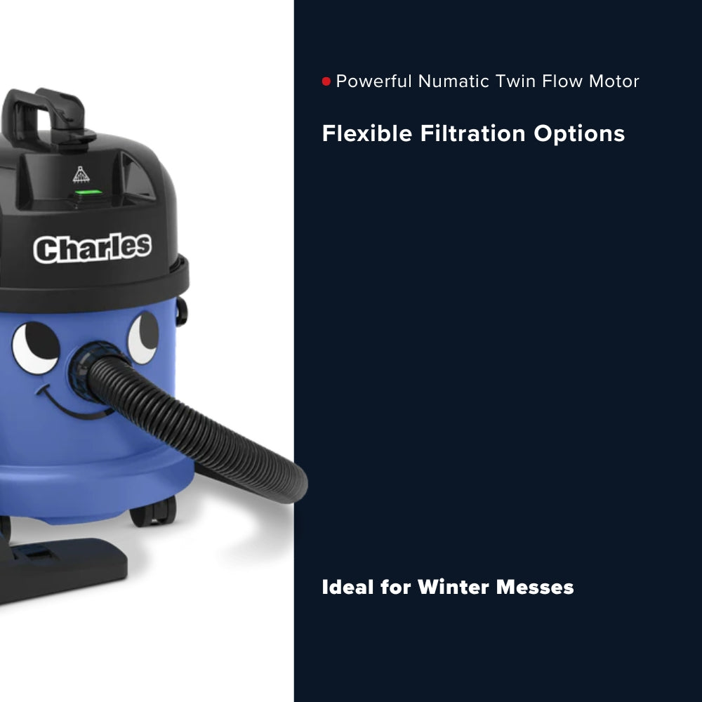 Numatic Charles CVC370 Commercial Wet Dry Vacuum Cleaner
