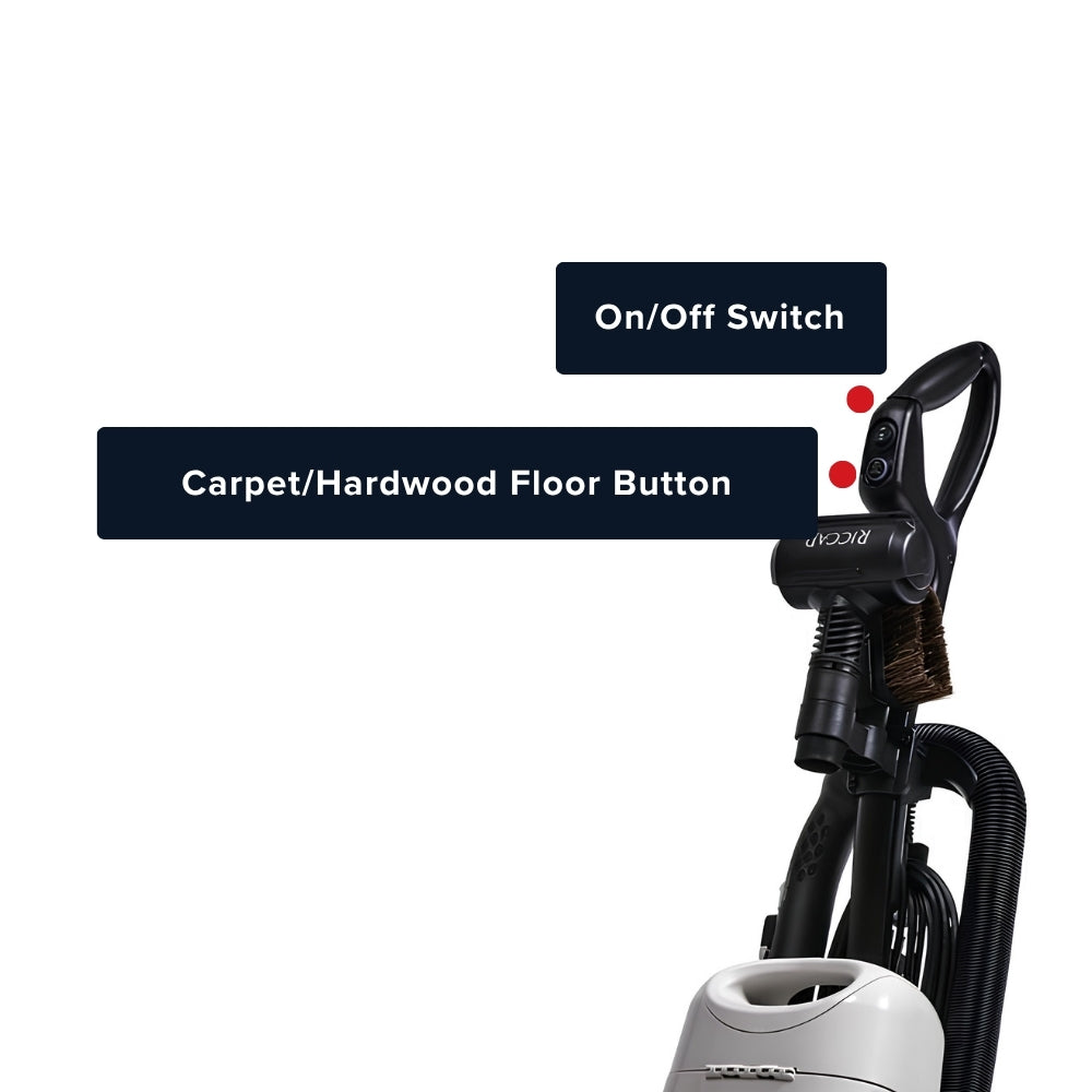 Riccar R27P Clean Air Premium Pet Upright Vacuum Cleaner