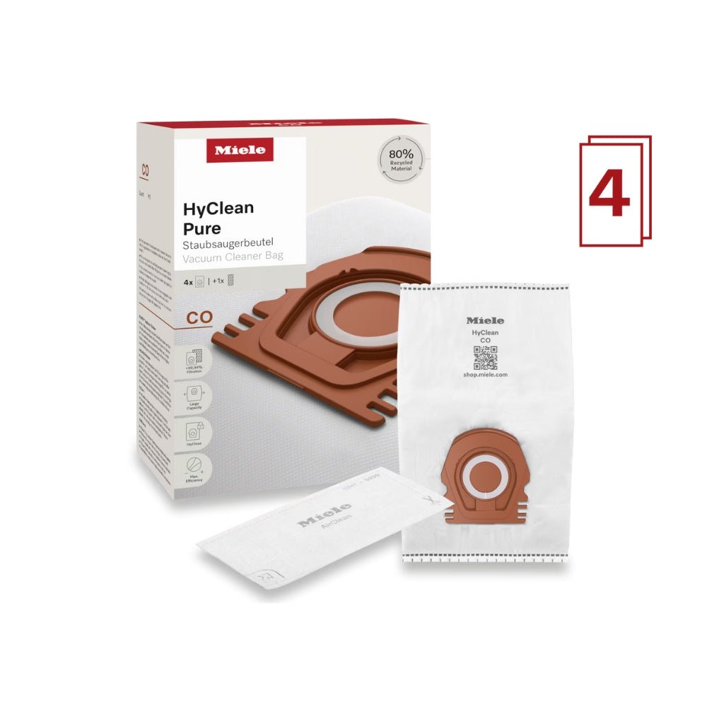 Miele XL-Pack HyClean Air CO dustbags for M1 Models