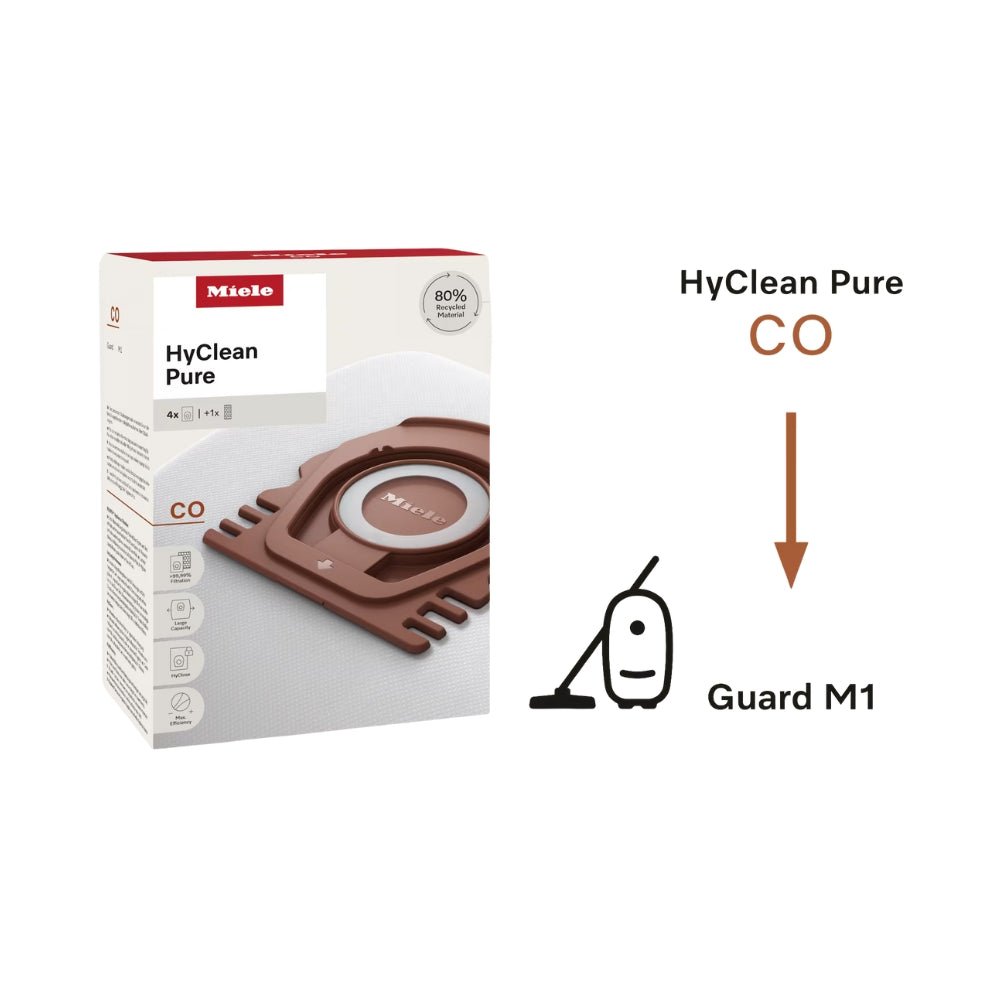 Miele XL-Pack HyClean Air CO dustbags for M1 Models - Thumbnail 4