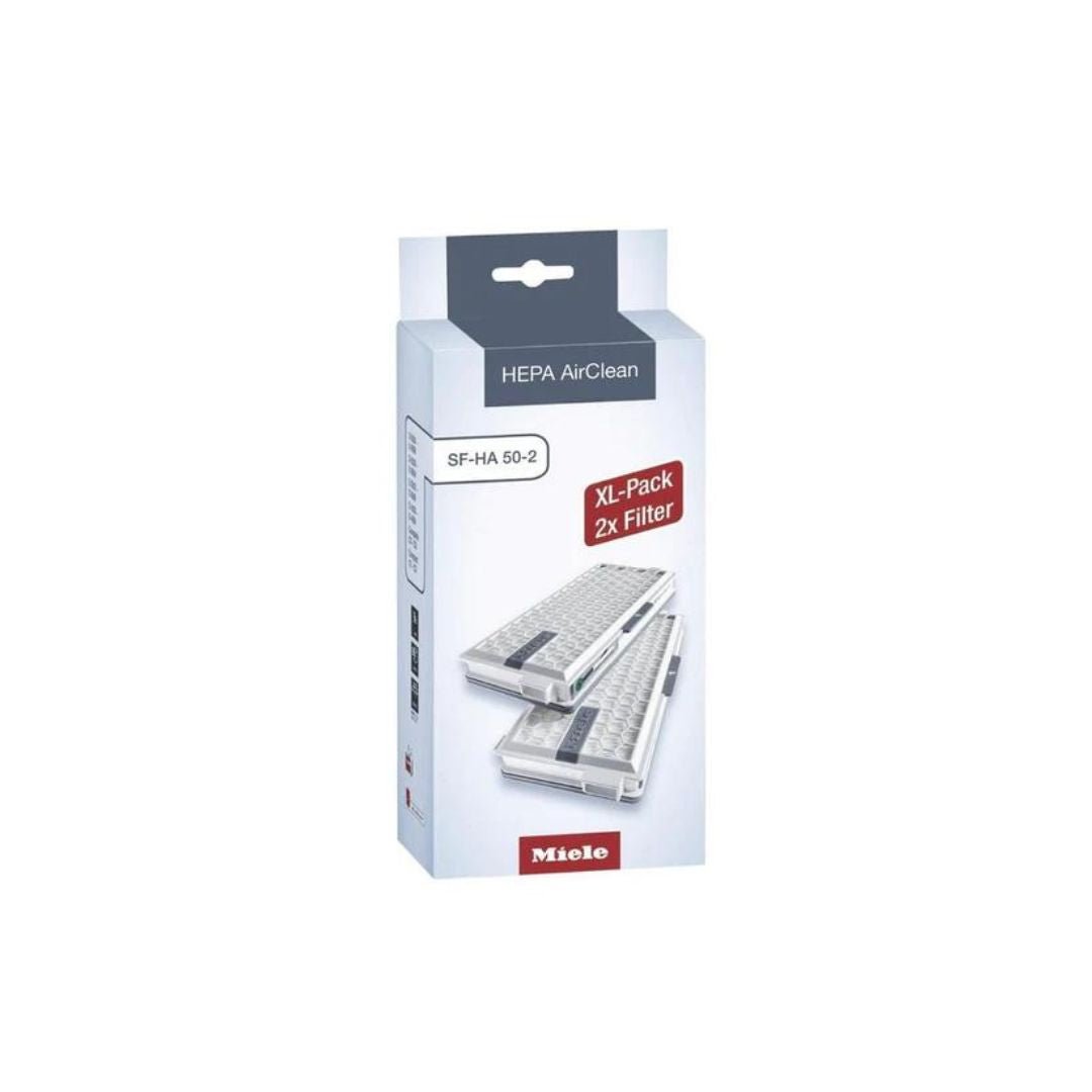 2-Pack HEPA Filter For Miele Vacuum Cleaner - Fits Active Allergy Sufferer Models SFHA50
