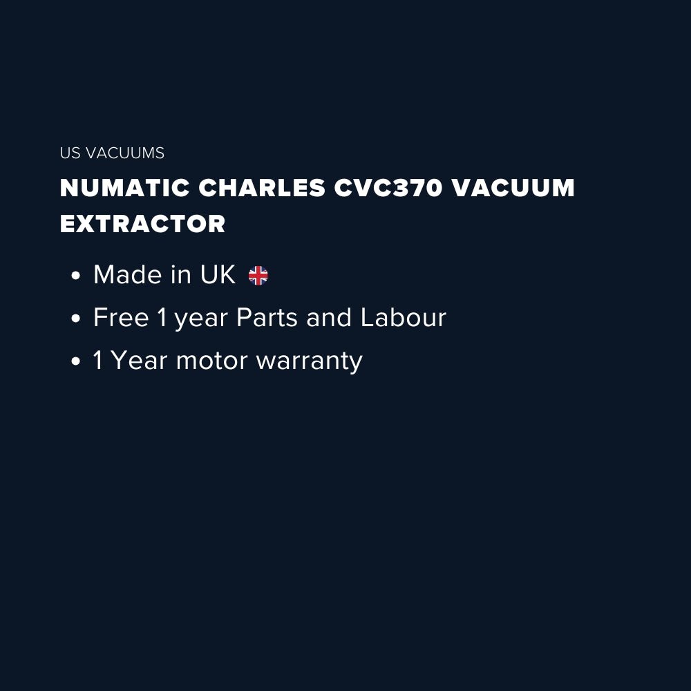Numatic Charles CVC370 Commercial Wet Dry Vacuum Cleaner - US Vacuums - 915678