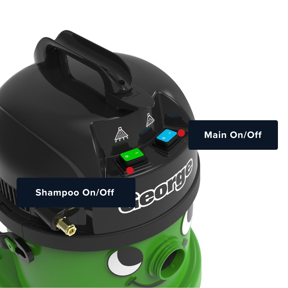 Numatic George GVE370 Vacuum Extractor - US Vacuums - 916172