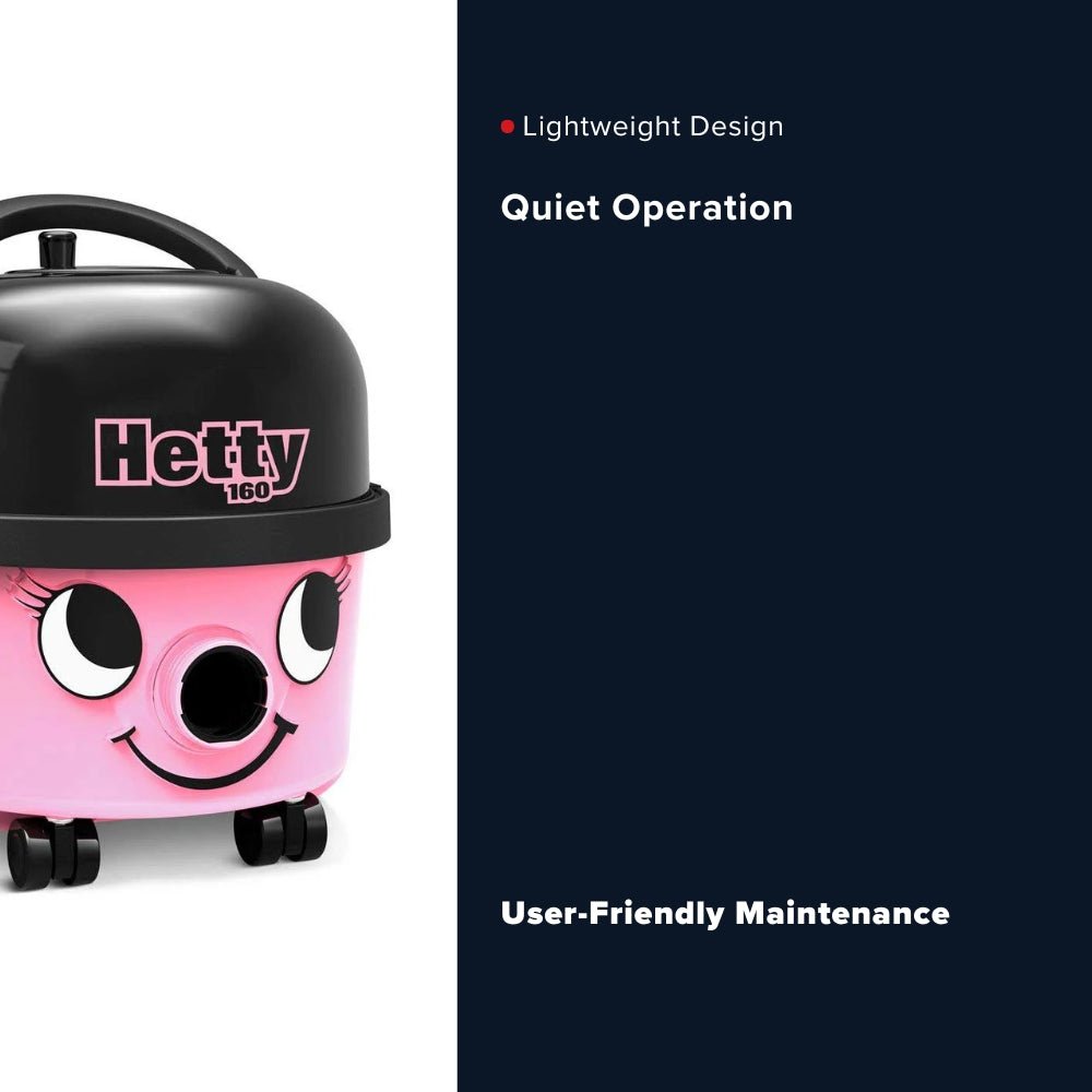 Numatic Hetty Compact HET160 Vacuum Cleaner - US Vacuums - 903367