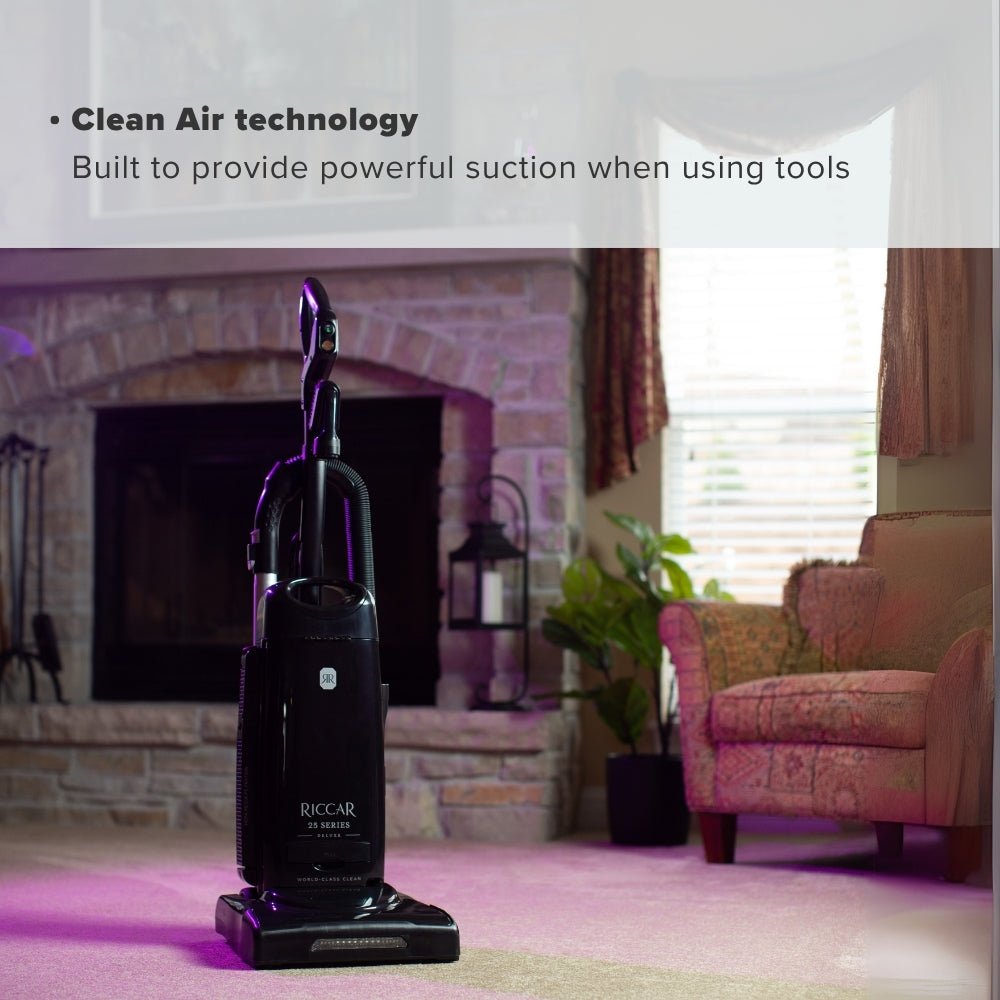 R25 Deluxe Clean Air Upright Vacuum - US Vacuums - R25D.2