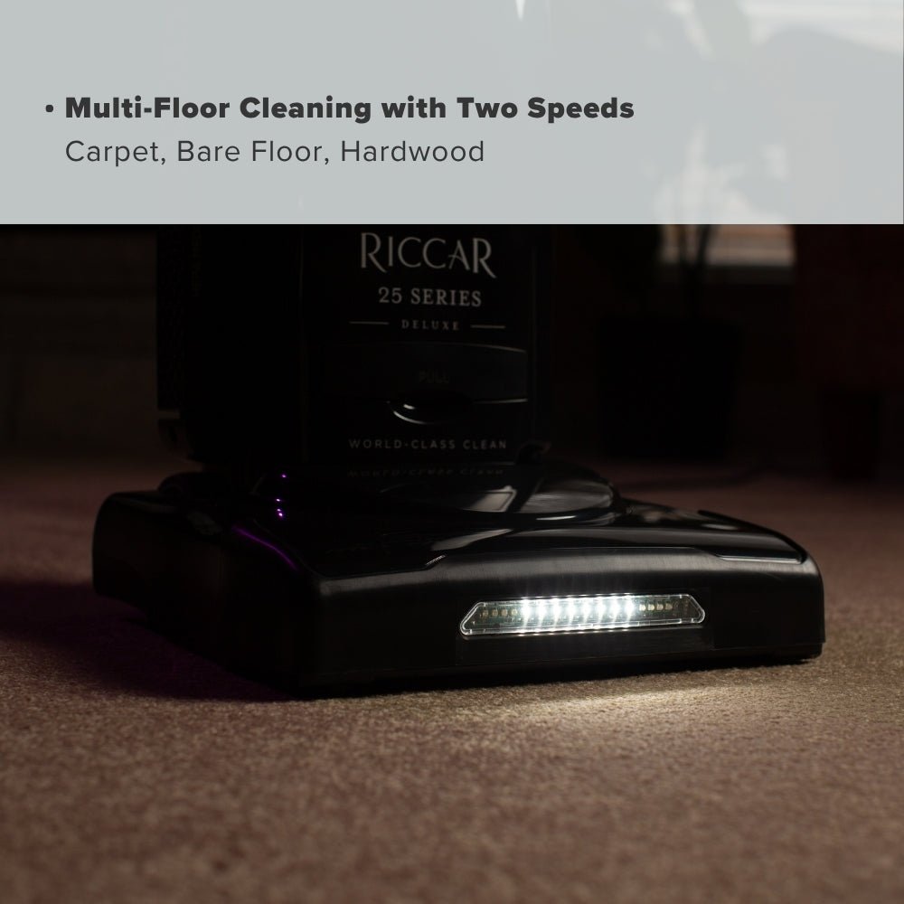R25 Deluxe Clean Air Upright Vacuum - US Vacuums - R25D.2
