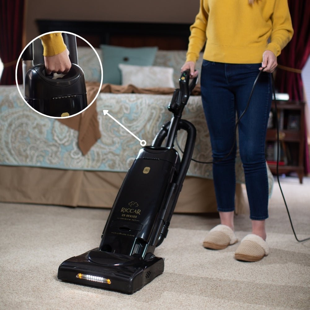 Riccar 25 Series Premium Pet Clean Air Upright Vacuum - US Vacuums - R25P.2