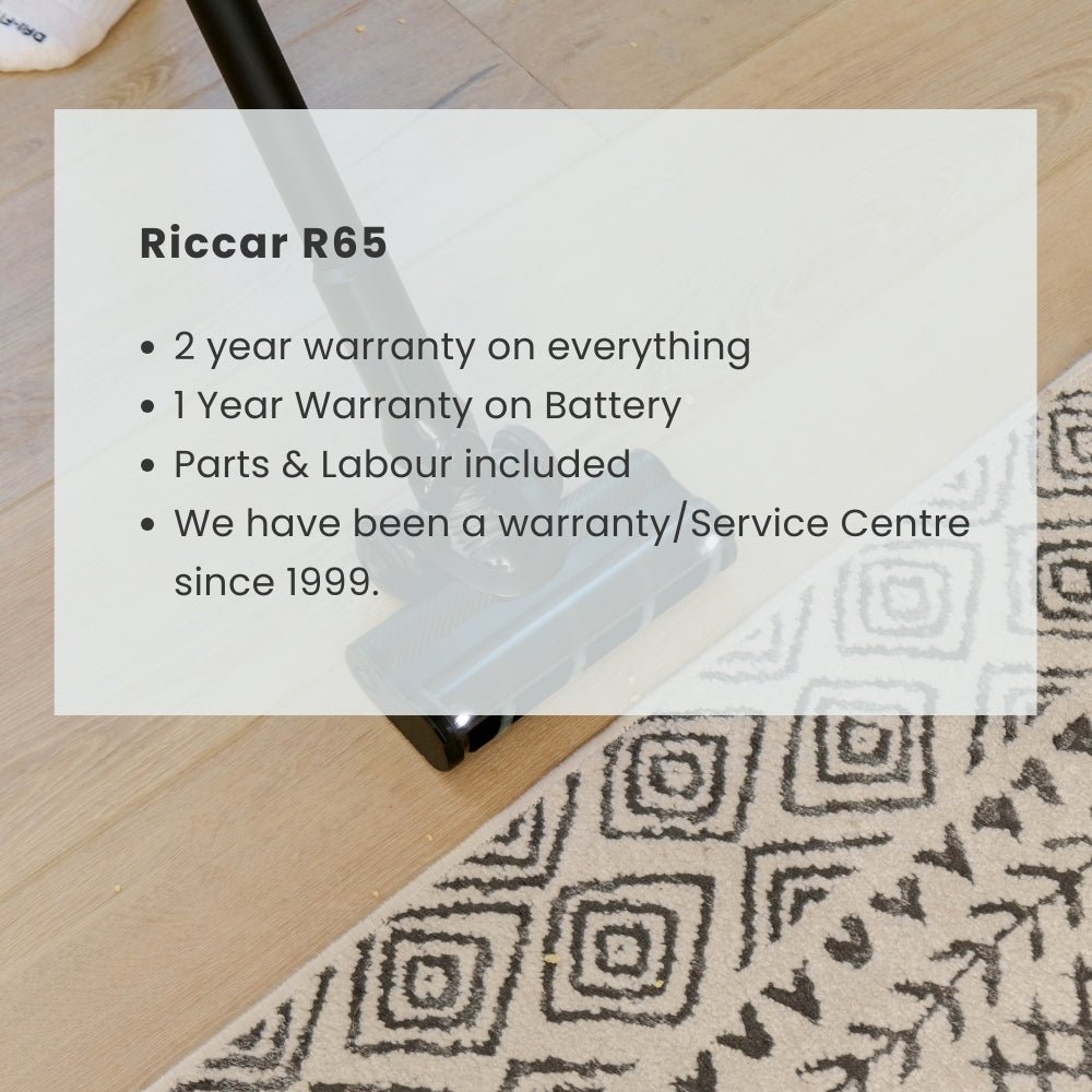 Riccar R65 Cordless Cordless Stick Vacuum - US Vacuums - R65