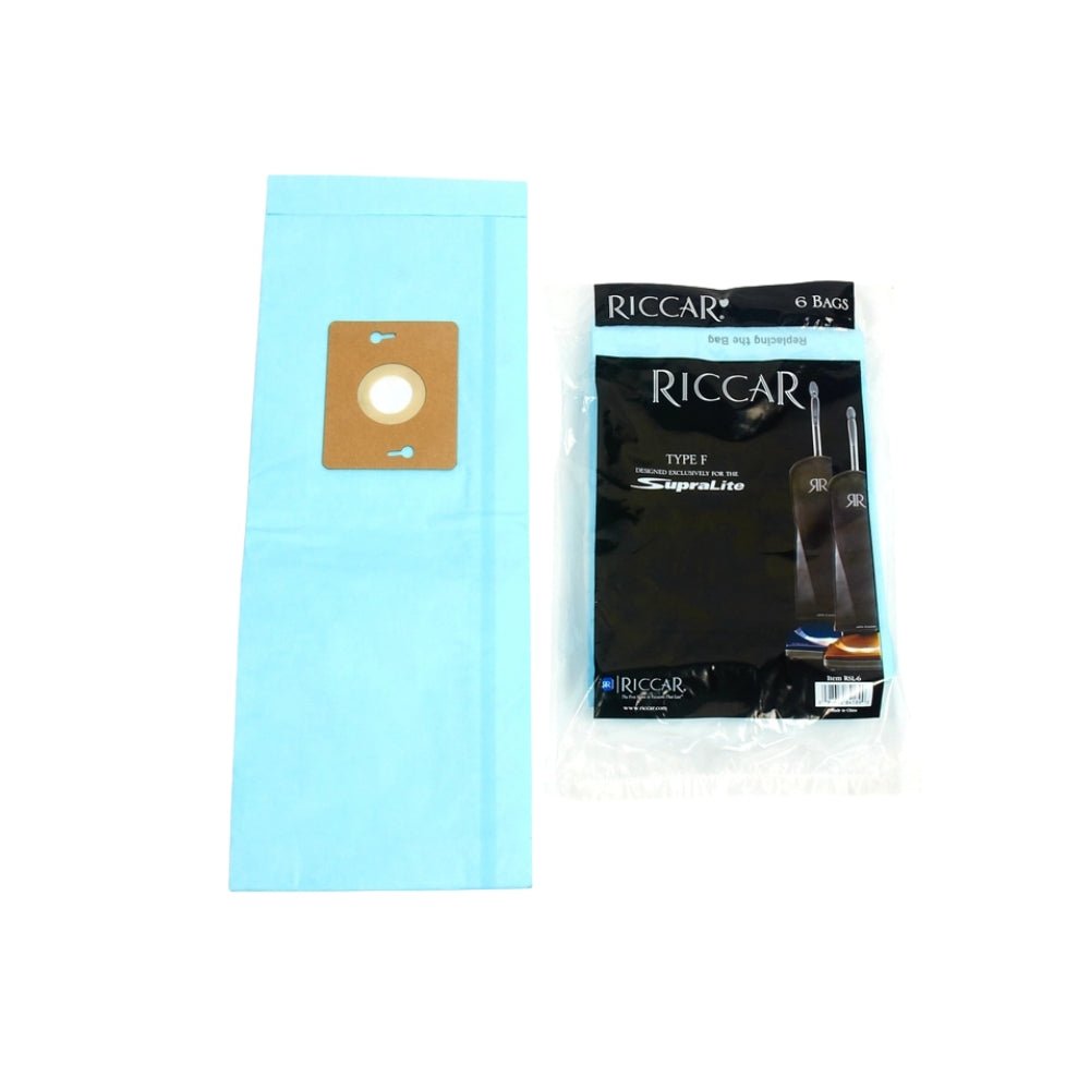 Riccar RSL-6 Paper Bags Type F 6-Pk