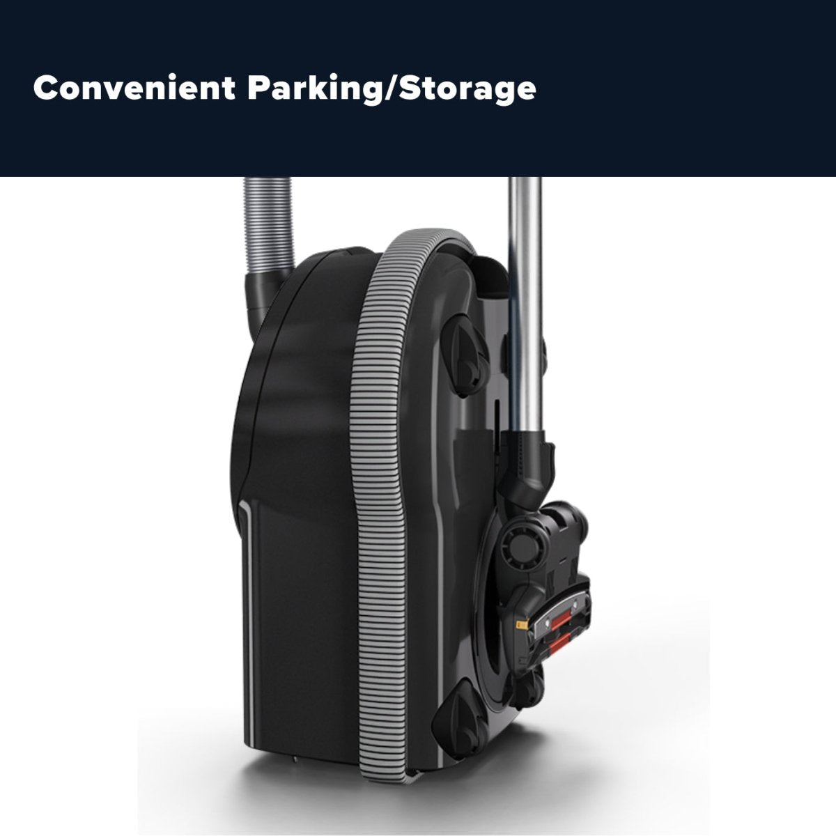 Sebo Airbelt D1 Turbo Canister Vacuum Cleaner - Black Cherry - US Vacuums - 90604AM