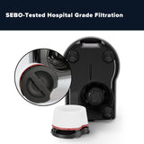 Sebo Airbelt D4 Premium Canister Vacuum Cleaner - Onyx Black - US Vacuums - 90940AM