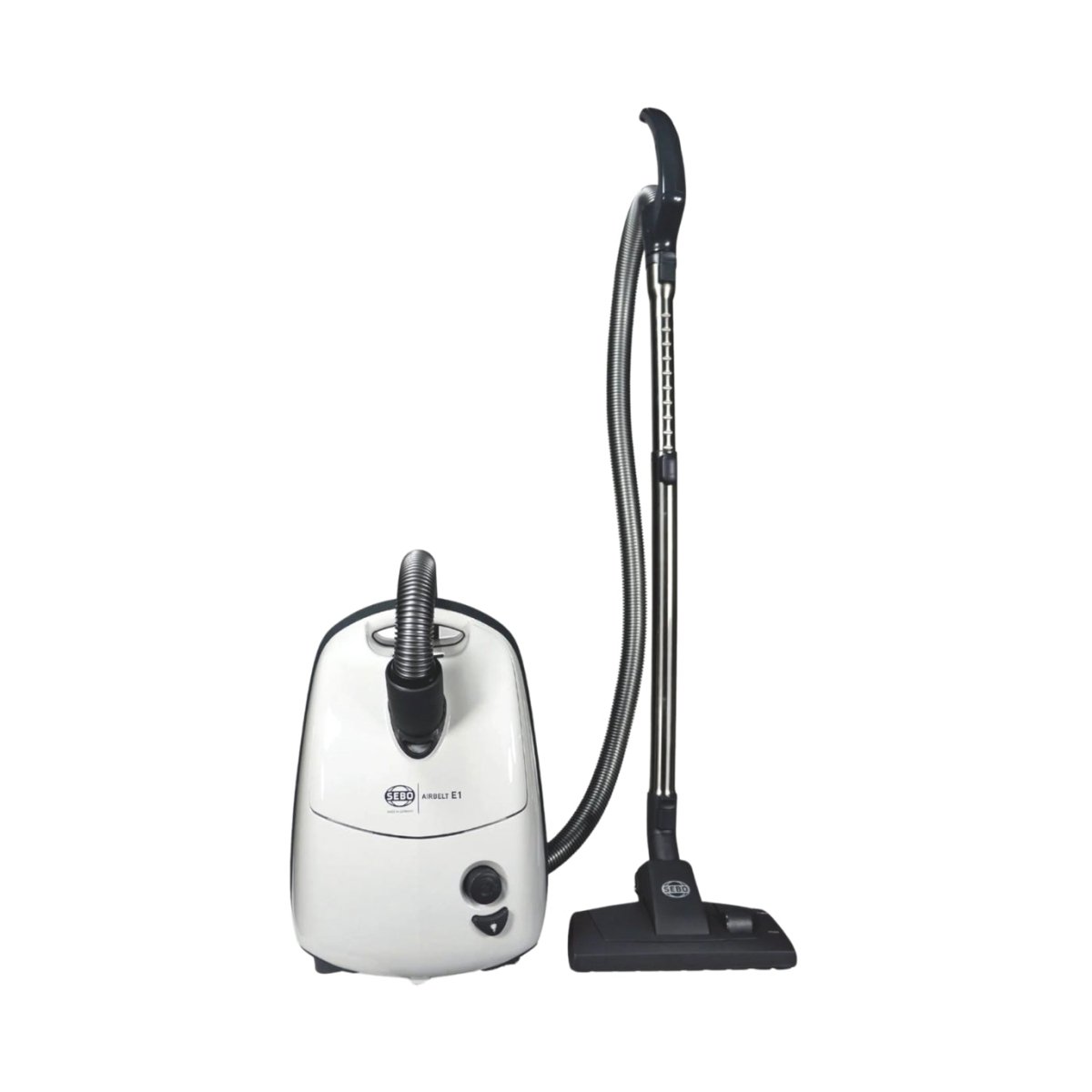 Sebo Airbelt E1 Kombi Canister Vacuum Cleaner - White - US Vacuums - 91602AM