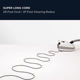 Sebo Airbelt E1 Kombi Canister Vacuum Cleaner - White - US Vacuums - 91602AM