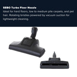 Sebo Airbelt E2 Turbo Canister Vacuum Cleaner - Dark Blue - US Vacuums - 91620AM