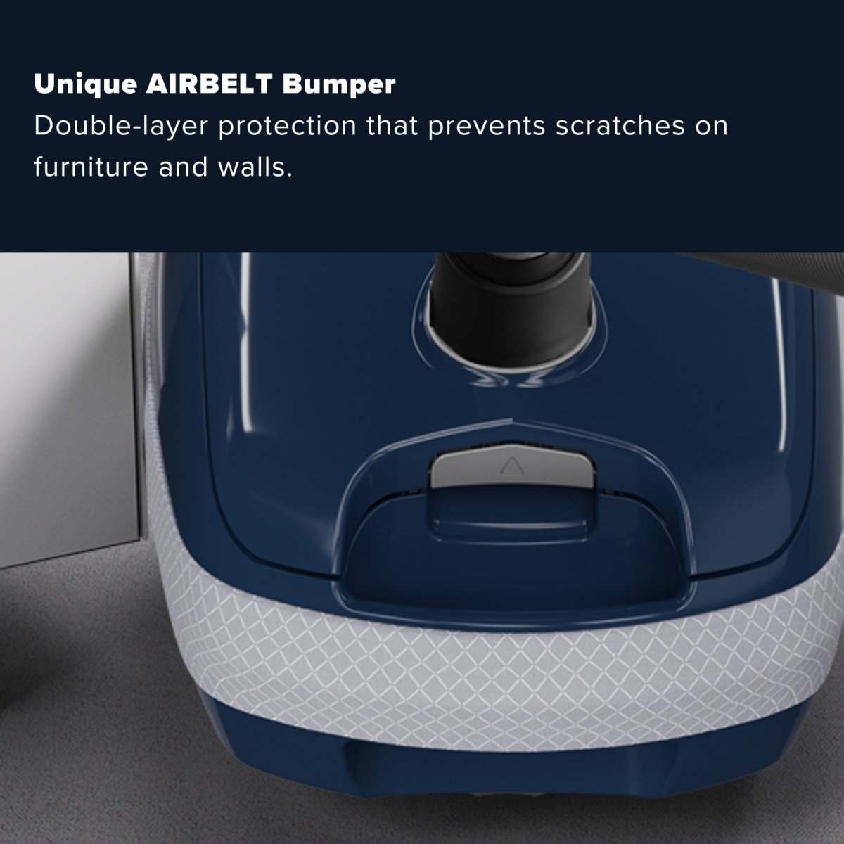 Sebo Airbelt E2 Turbo Canister Vacuum Cleaner - Dark Blue - US Vacuums - 91620AM