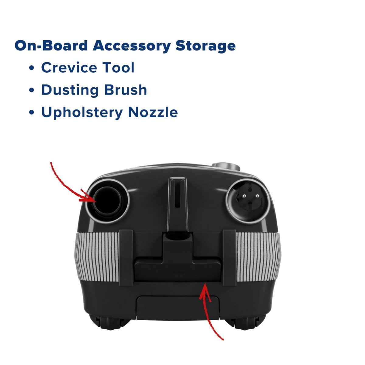 Sebo Airbelt E3 Premium Canister Vacuum Cleaner - Graphite - US Vacuums - 91648AM