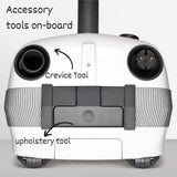 Sebo Airbelt E3 Premium Canister Vacuum Cleaner - Pastel Blue - US Vacuums - 91652