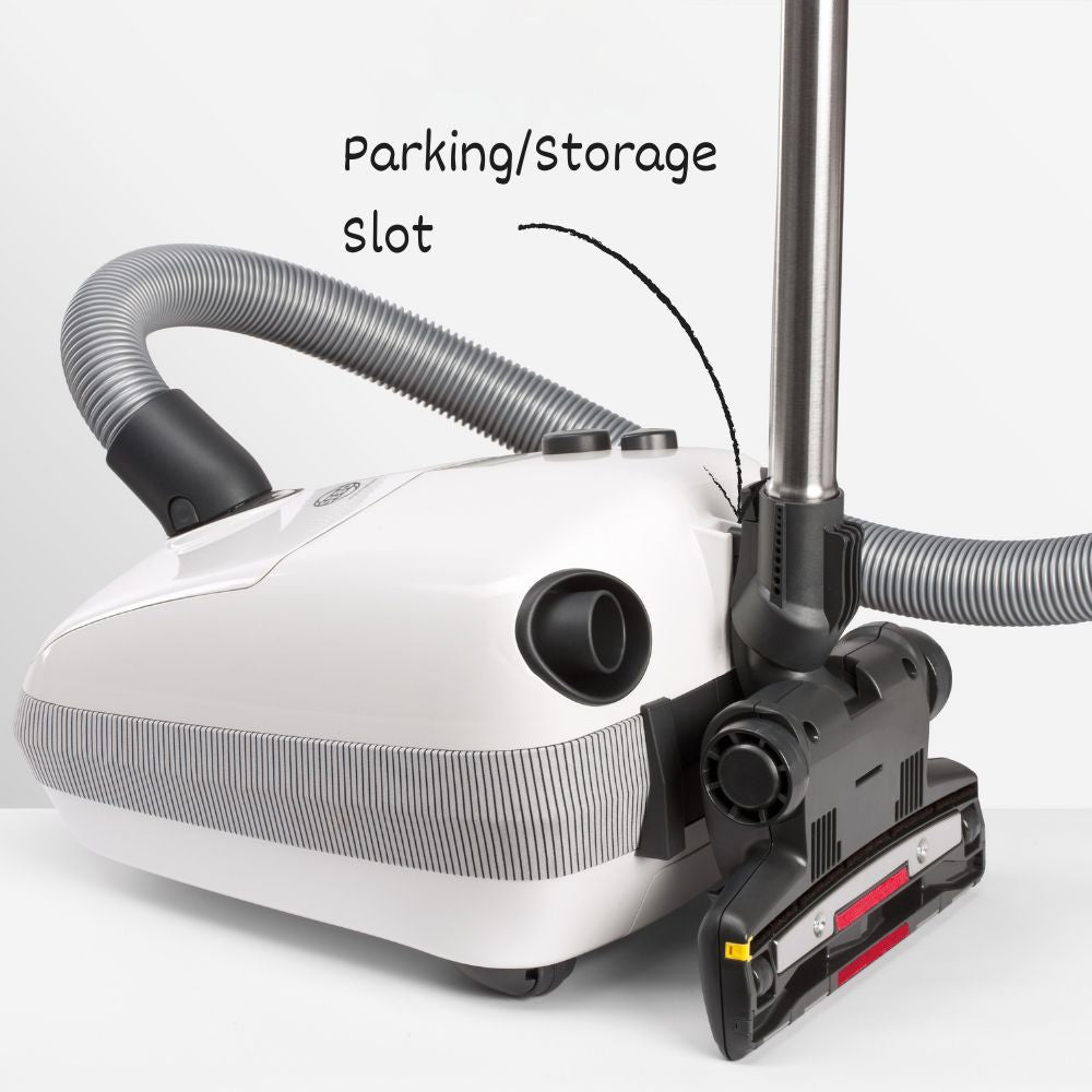 Sebo Airbelt E3 Premium Canister Vacuum Cleaner - Pastel Blue - US Vacuums - 91652