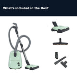 Sebo Airbelt E3 Premium Canister Vacuum Cleaner - Pastel Mint - US Vacuums - 91651AM