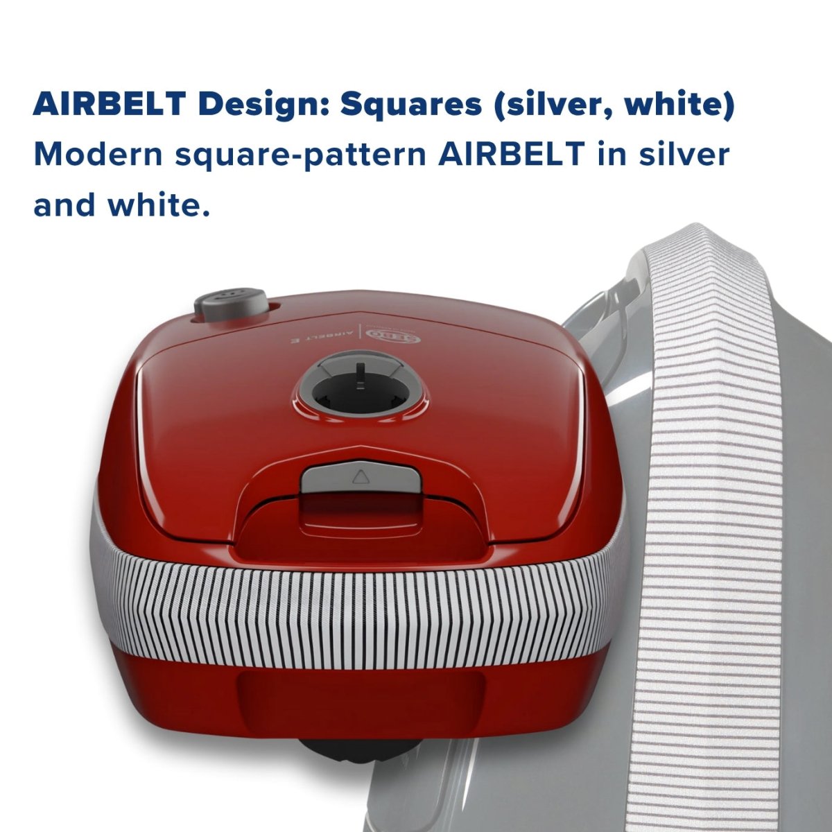 Sebo Airbelt E3 Premium Canister Vacuum Cleaner - Red - US Vacuums - 91647AM