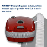 Sebo Airbelt E3 Premium Canister Vacuum Cleaner - Red - US Vacuums - 91647AM