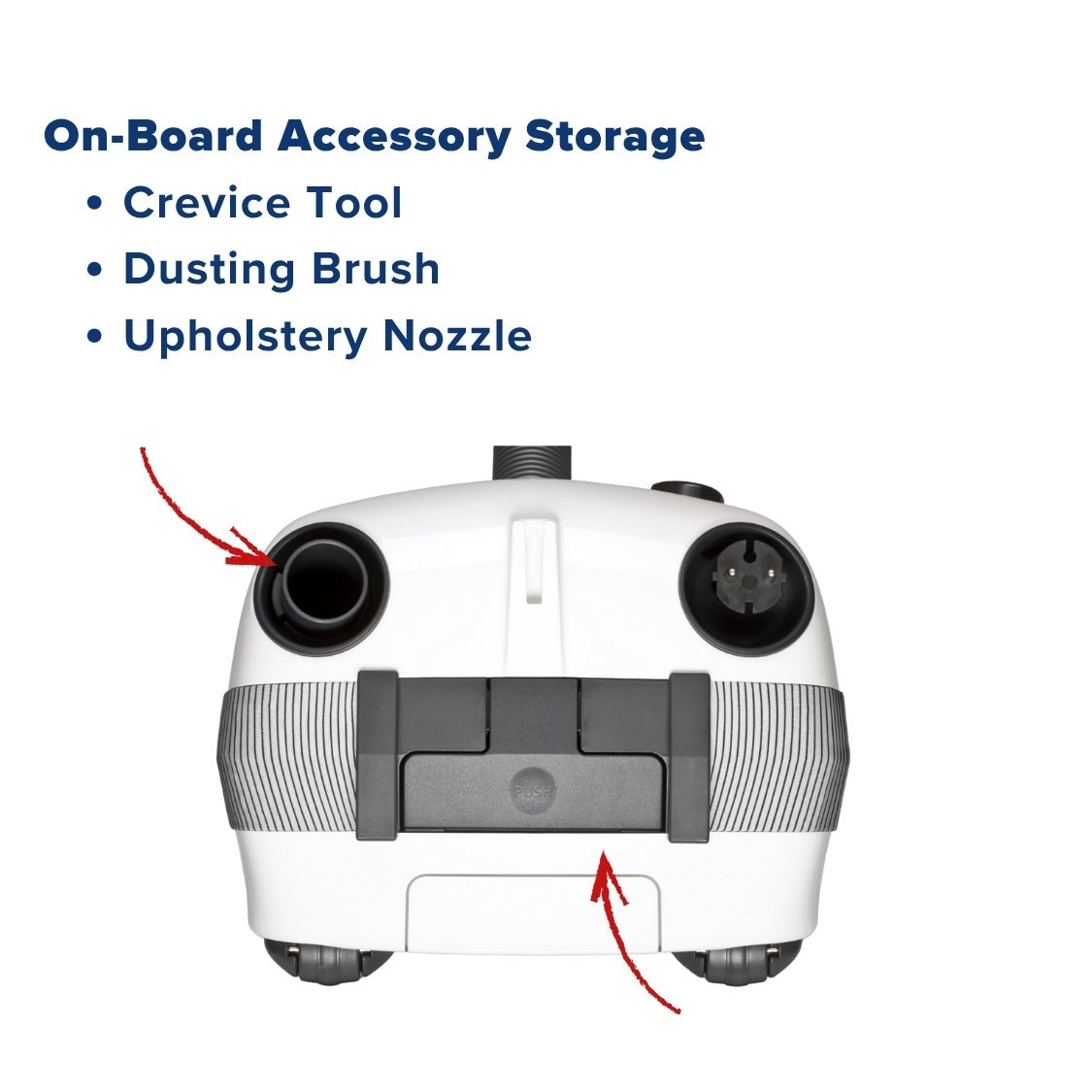 Sebo Airbelt E3 Premium Canister Vacuum Cleaner - White - US Vacuums - 91646AM