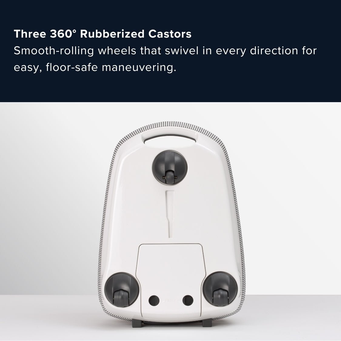 Sebo Airbelt E3 Premium Canister Vacuum Cleaner - White - US Vacuums - 91646AM