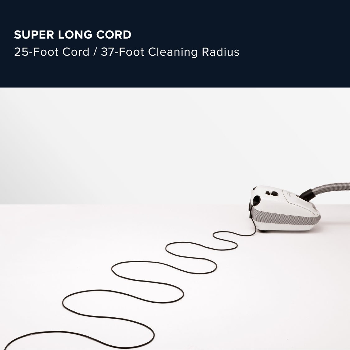 Sebo Airbelt E3 Premium Canister Vacuum Cleaner - White - US Vacuums - 91646AM