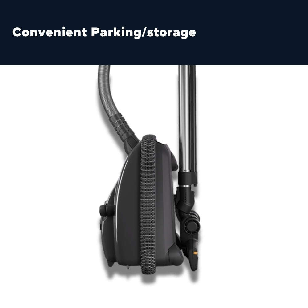 Sebo Airbelt K2 Turbo Canister Vacuum Cleaner - Black Cherry - US Vacuums - 9678AM