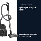 Sebo Airbelt K3 Premium Canister Vacuum Cleaner - Black - US Vacuums - 90688AM