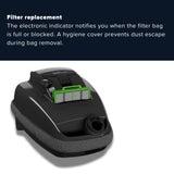 Sebo Airbelt K3 Premium Canister Vacuum Cleaner - Black - US Vacuums - 90688AM