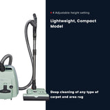 Sebo Airbelt K3 Premium Canister Vacuum Cleaner - Pastel Mint - US Vacuums - 91697AM