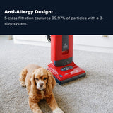 Sebo Automatic X4 Boost Upright Vacuum Cleaner - Red - US Vacuums - 90505AM