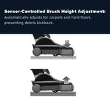 Sebo Automatic X4 Boost Upright Vacuum Cleaner - Red - US Vacuums - 90505AM