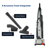 Sebo Automatic X4 Boost Upright Vacuum Cleaner - White - US Vacuums - 90506AM