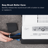 Sebo Automatic X4 Boost Upright Vacuum Cleaner - White - US Vacuums - 90506AM