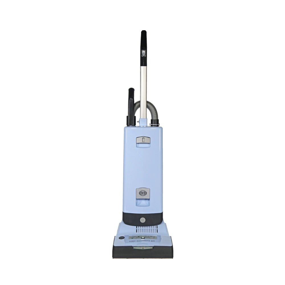 Sebo Automatic X7 Premium Upright Vacuum Cleaner - Pastel Blue - US Vacuums - 91546AM