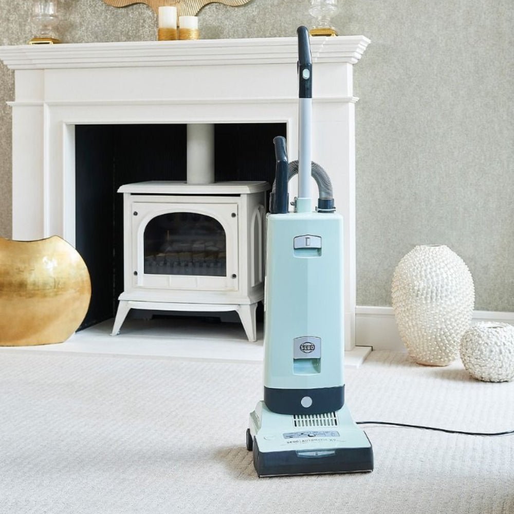 Sebo Automatic X7 Premium Upright Vacuum Cleaner - Pastel Mint - US Vacuums - 91545AM