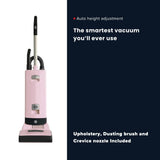 Sebo Automatic X7 Premium Upright Vacuum Cleaner - Pastel Pink - US Vacuums - 91547AM