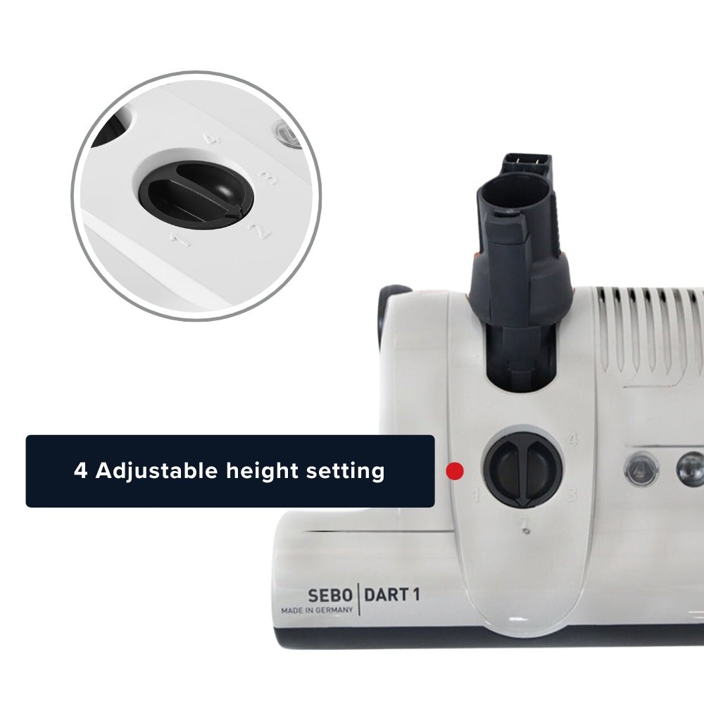 Sebo Dart Upright Vacuum Cleaner - US Vacuums - 9855AM