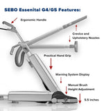 Sebo Essential G4 Commercial Upright Vacuum Cleaner - Black - US Vacuums - 90406BE