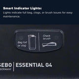 Sebo Essential G4 Commercial Upright Vacuum Cleaner - Black - US Vacuums - 90406BE