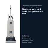 Sebo Essential G4 Commercial Upright Vacuum Cleaner - Dark grey - US Vacuums - 90406AM
