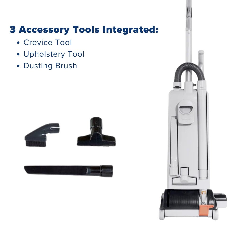 Sebo Essential G5 commercial upright vacuum cleaner - Gray - US Vacuums - 90407AM